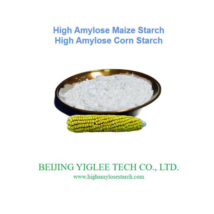 پکن YIGLEE TECH نشاسته ذرت با آميلوز بالا مقاوم به آميلوز نشاسته گليكيمي کم RS2 غير GMO